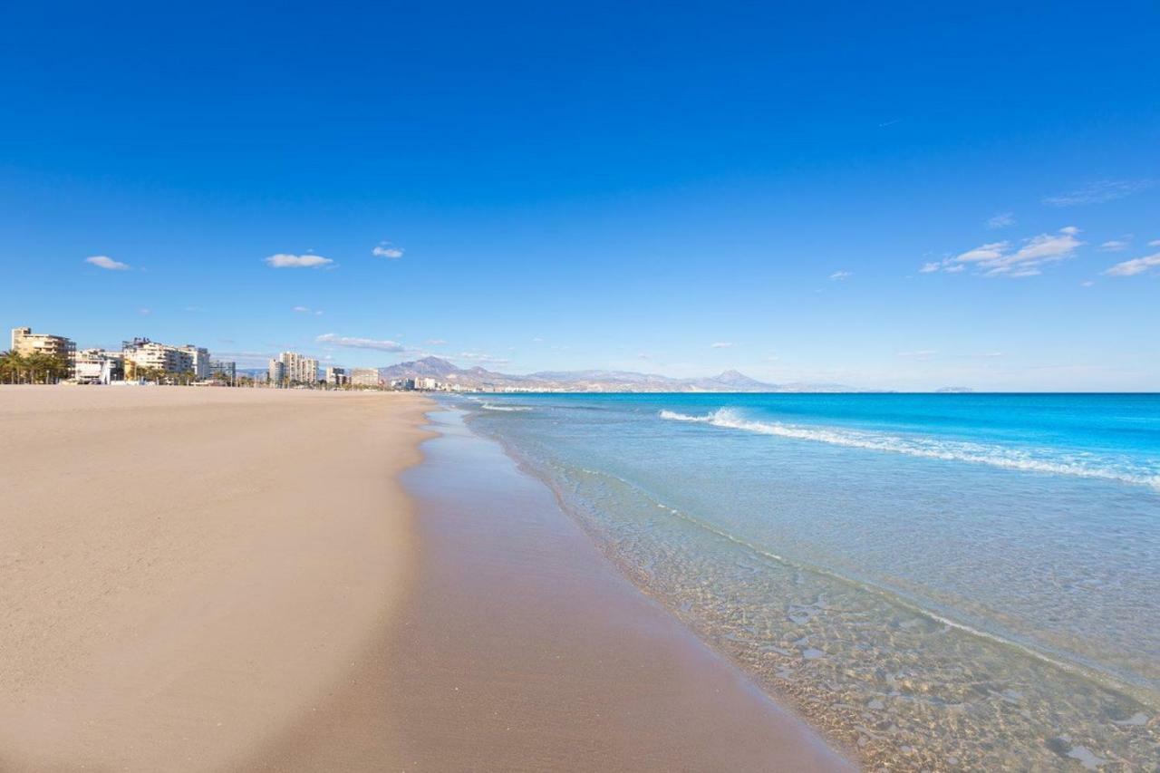 Preciosas Vistas Al Mar. Piscina. Playa San Juan Alicante Exterior foto